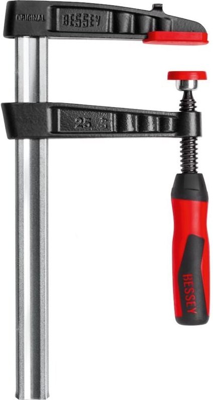 Temperguss-Schraubzwinge TG-2K 300/120 Bessey TG30S12-2K Spann-Weite (max.):300 mm Ausladungs-Maße: