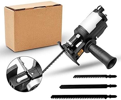 Elektrische Bohrmaschine, modifizierte elektrische Säge, Säbelsäge, tragbares Schneidwerkzeug für den Heimgebrauch – Hol...