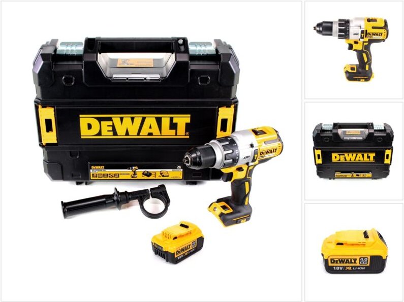 Dcd 996 nt Akku Schlagbohrschrauber 18 v 95 Nm Brushless + 1x Akku 4,0 Ah + tstak - ohne Ladegerät - Dewalt
