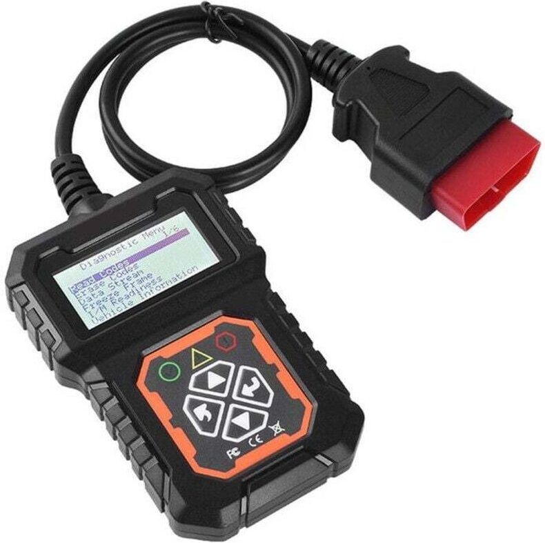 Universelles OBD2-Autodiagnosetool, unterstützt französische OBDII-Fehlercodeleser und -löscher für Automotoren.