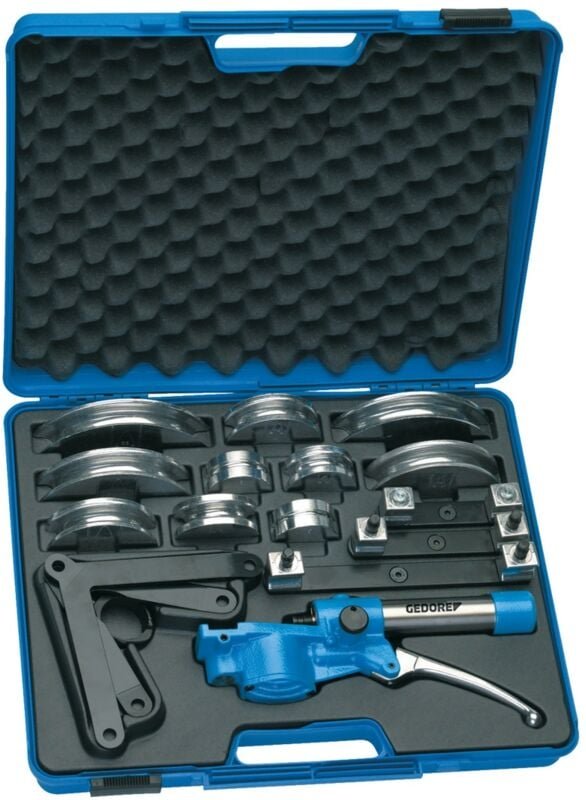 Handrohrbieger-Satz, hydraulisch, 11-tlg. - Gedore