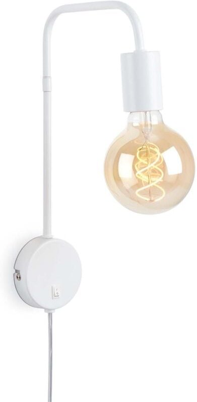 Briloner - Bettleuchte Alva weiß E27, max. 40W Bettleuchte