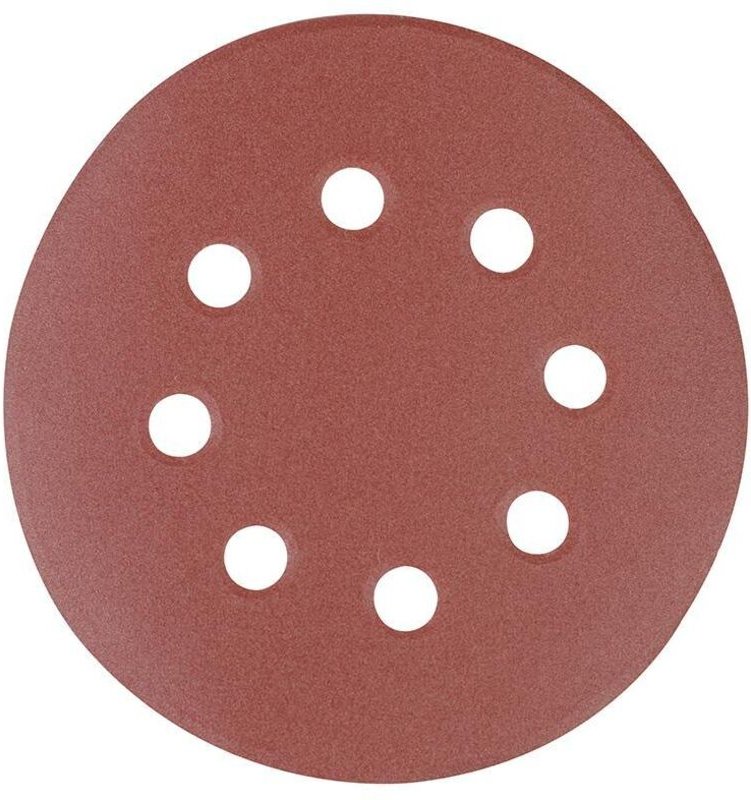 Klettschleifscheiben, gelocht, 125 mm, 10er-Pckg. 40er-Körnung