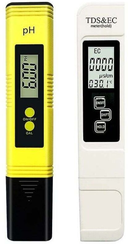 pH-Tester, Pool-pH-Tester, misst TDS, pH-Wert, EC-Wert, Temperatur und Wasserqualität pH-Tester für Trinkwasser, Schwimm...