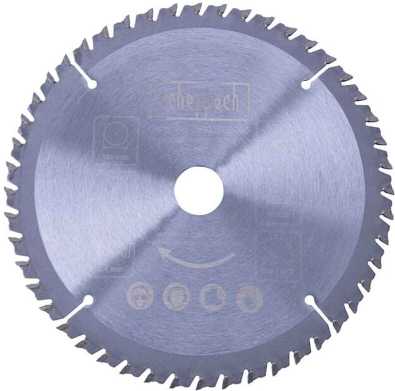 Sägeblatt 160x20mm 48Z für Tauchsäge PL55 / PL55Li - Scheppach