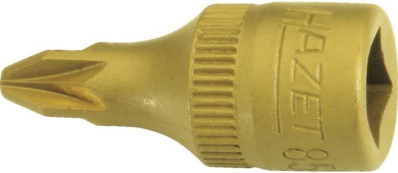 Hazet - Schraubendreher-Steckschlüsseleinsatz 8507-PZ3 Vierkant hohl 6,3 mm (1/4