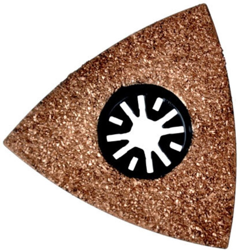 Dreieckige Raspelscheibe für 3"-Schleifmaschine