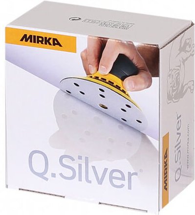 Mirka Discs Q. P1500 Silver 50 Pieces