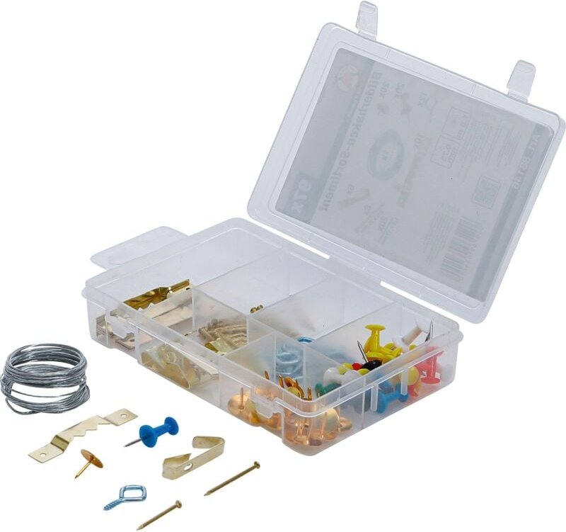 Bilderhaken-Sortiment 97-tlg.