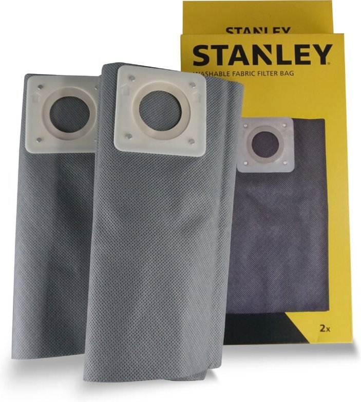 Waschbare 30-l-Stofffilterbeutel für Nass- und Trockensauger (2 pcs) - Stanley