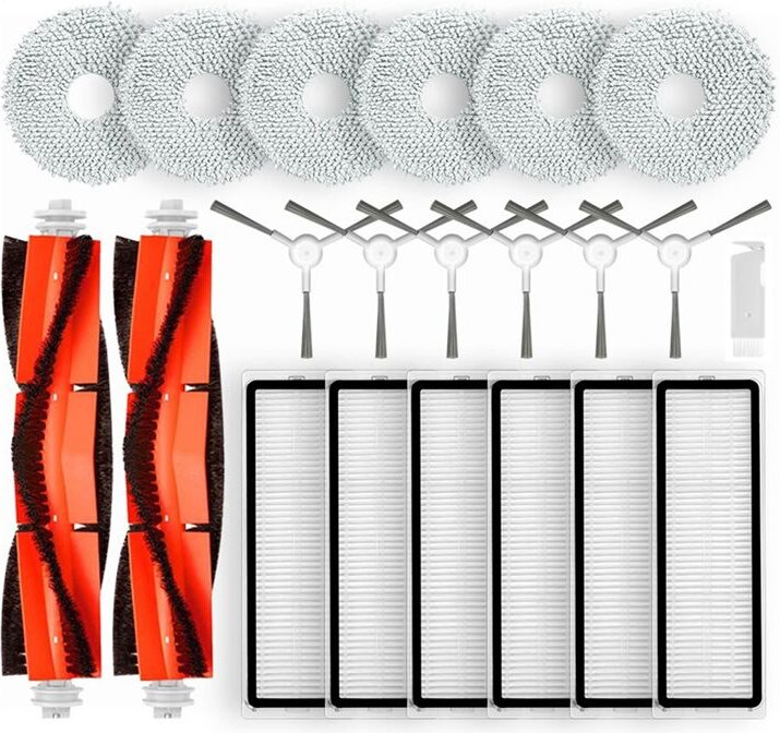 FüR Robot Vacuum S10+ / S10 Plus Ersatzteile ZubehöR HauptbüRste SeitenbüRste Hepa-Filter Mopp Lappen Tuch
