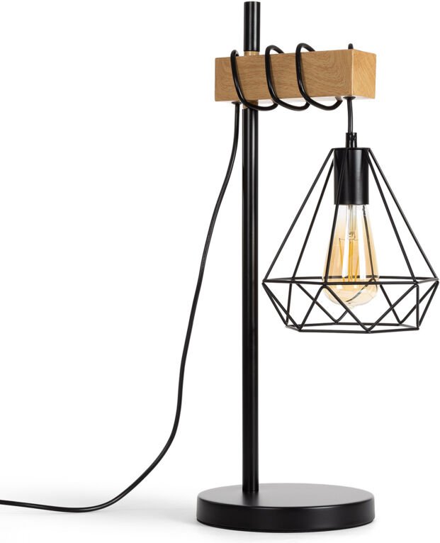 Tischlampe Sardo Schwarz