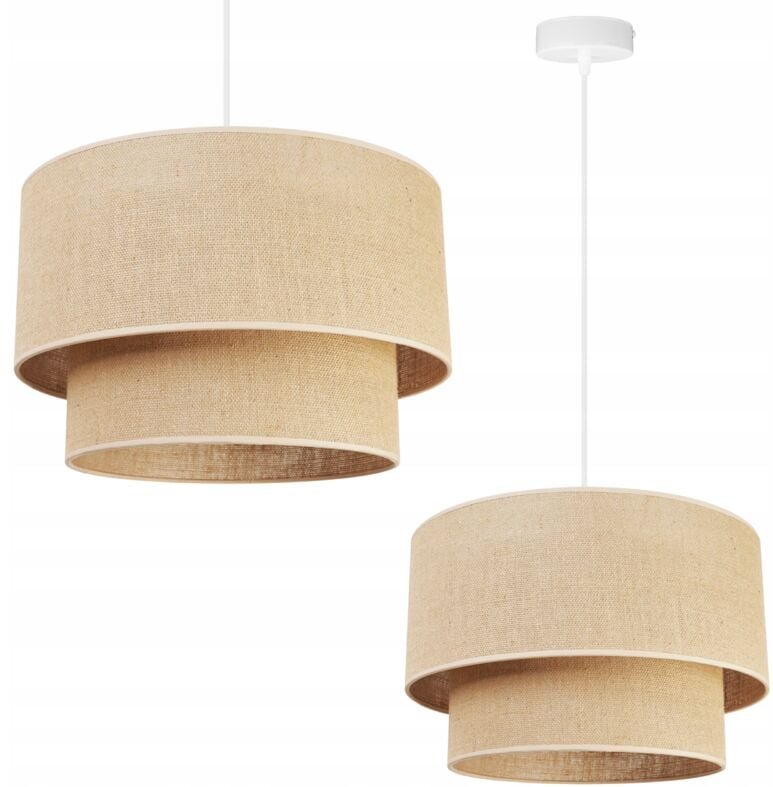 Hängelampe, Deckenleuchter, Lampenschirm 40 cm Kuchen