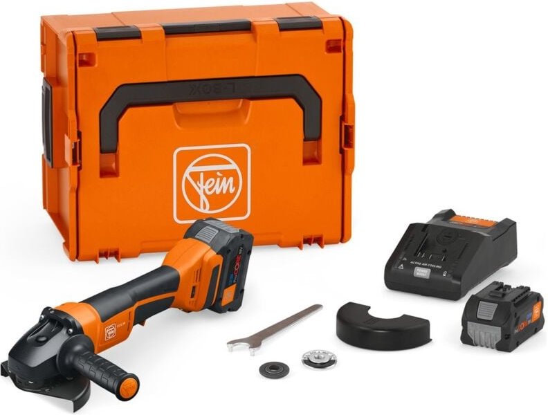 Akku-Winkelschleifer ø 125 mm ccg 18-125-12 pd as Set ProCore / 2x 8,0 Ah ProCORE + Ladegerät im Koffer - 71221862000 - ...