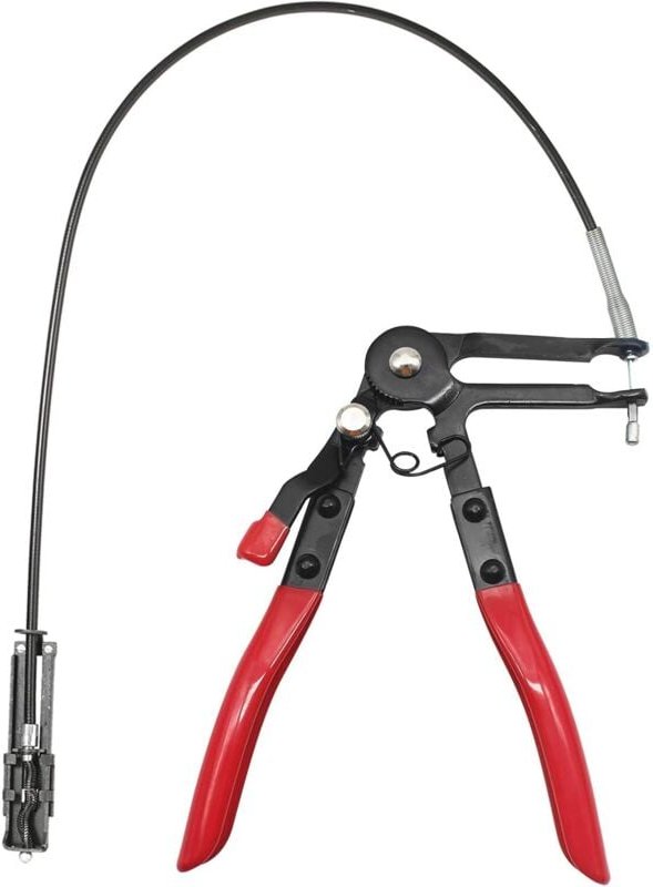 Car Hose Clamp Pliers Flexible Special Pliers Hose Clamp Pliers Spring Clamp With Wire Shaft For Fuel Oil 620mm For Car