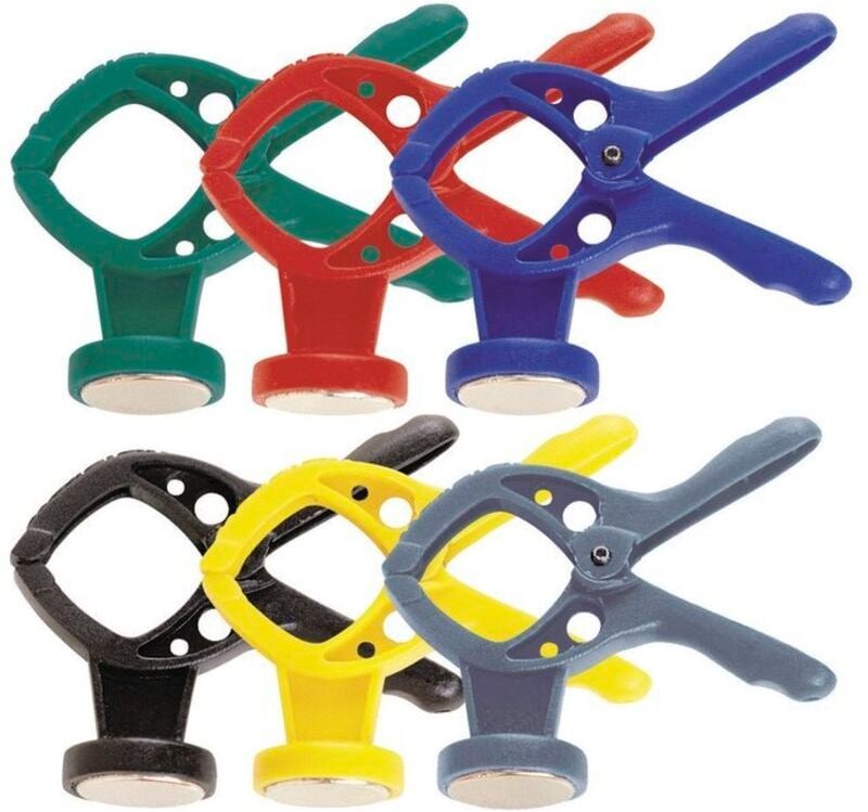 Zwinge microfix xs mit Magnet Spannweite 15 mm Zangen & Seitenschneider - Wolfcraft