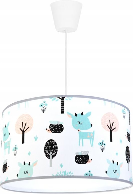 Kinder-Decken-Hängelampe Led-Lampenschirm Bambi