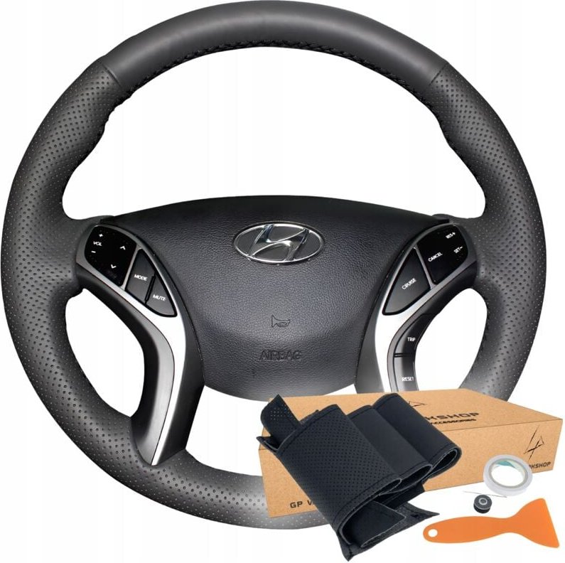 Lenkradabdeckung Mit Muster Für Hyundai I30 Elantra 2011-2016