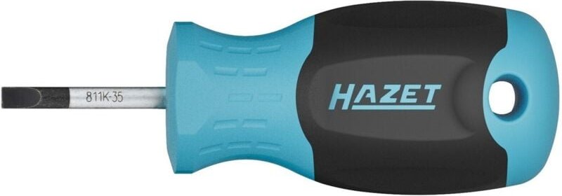 Hazet Schraubendreher 811K-35, Schlitz Profil, SW 0,6 x 3,5 mm