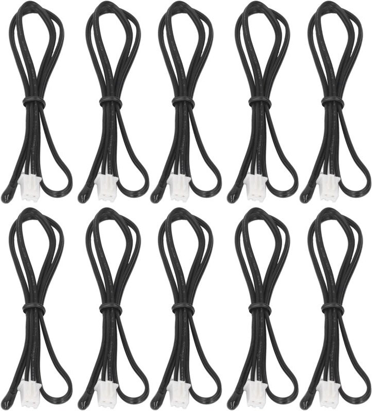 Temperatursensor 10K für Klimaanlage, NTC-Thermistor, wasserdicht, rostfrei, empfindlich, zuverlässig