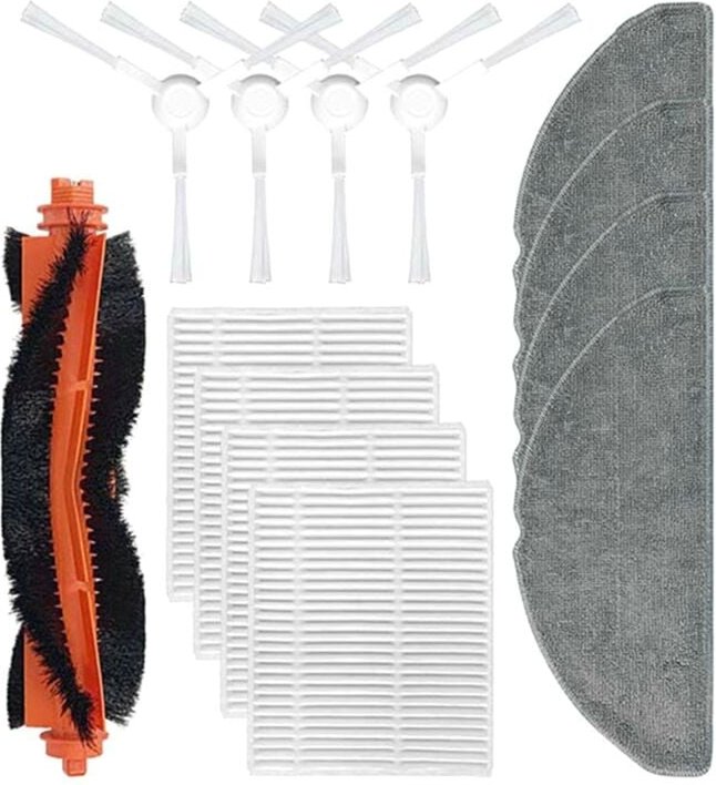 Hauptseitenbürstenfilter Mopplappen für C103/E10/B112