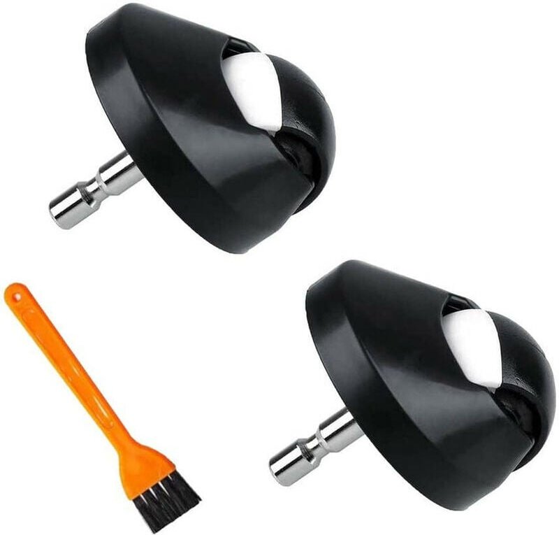 2 Stück Schwenkräder vorne für Staubsauger iRobot Roomba Serie 500 600 700 800 900 + Gratis Bürste - Ymyny