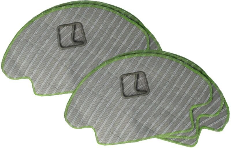 vhbw 6x Wischtuch Parkett Fliesen kompatibel mit iRobot Roomba i7, J7, s9 Wischroboter, Putzroboter - Nasswischtuch, Mik...