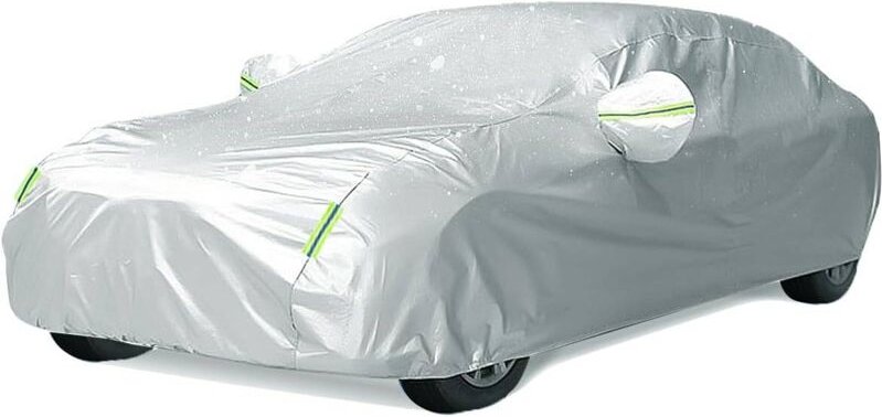 Autoabdeckung Outdoor Autoplane Wasserdicht Autoplane Gegen Sonne Anti-UV Schnee Staub Autoplane 430x160x120cm Limousine...