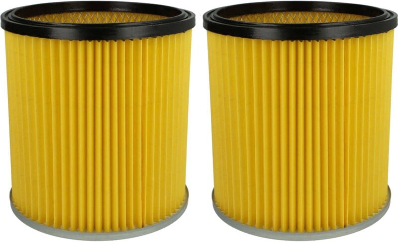2x Faltenfilter kompatibel mit Kärcher 2001 (1.819-1211), 1.085-141.0), 1.085-121.0 Staubsauger - Filter, Patronenfilter...