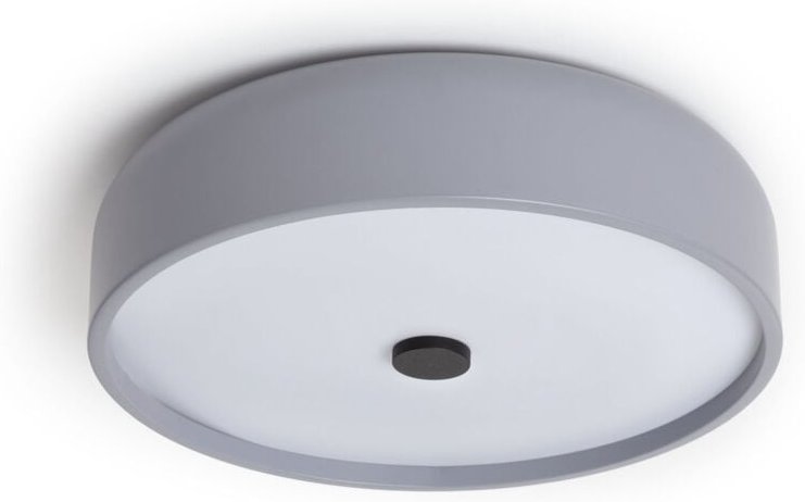 Efectoled - LED-Deckenleuchte 24W Metall Ø350mm cct auswählbar Eyelight Dunkles Grau