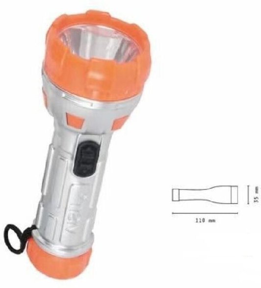 Trade Shop Traesio - Trade Shop - mini torcia luce led tascabile portatile resistance für casa DT-2136 -