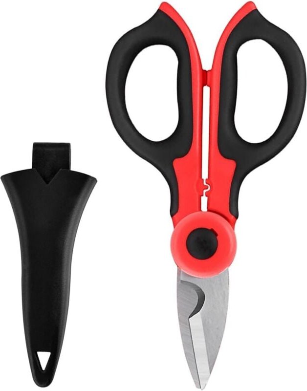 Professionelle elektrische Scheren, Scheren aus Kohlenstoffstahl, Scherwerkzeuge für den Haushalt, Abisolierdrahtschneid...