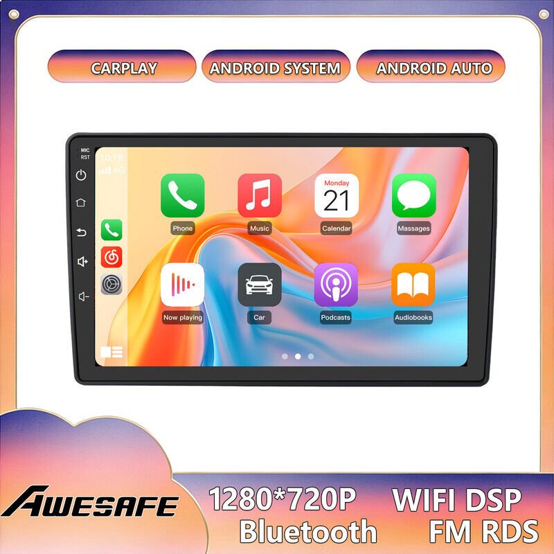 AWESAFE Autoradio Android 13 für Citroën C5 (2008–2017) 4GB+64GB mit 10'' Touchscreen CarPlay Android Auto Bluetooth WiF...