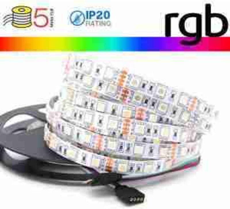 LED212120 VT-5050 IP20 GU10 Armatur rund mit weißem Rahmen + Chromreflektor