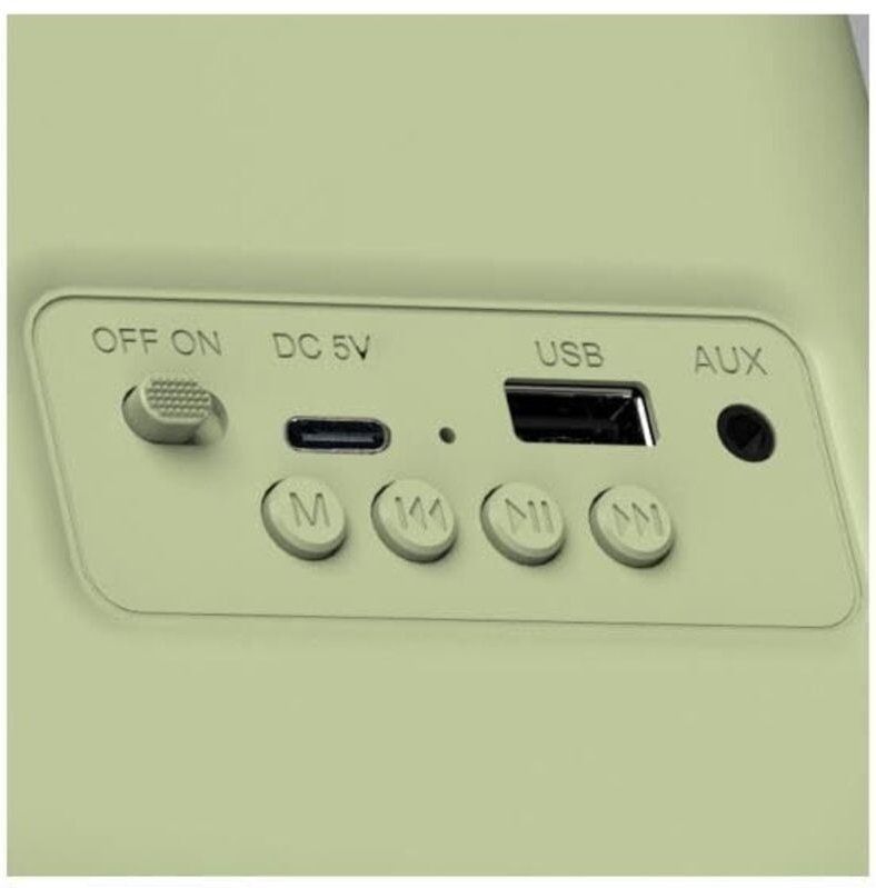 Radio fm Vintage Retro Bluetooth - Batterie 12H, Am/FM, usb, aux, Bluetooh - Haeger