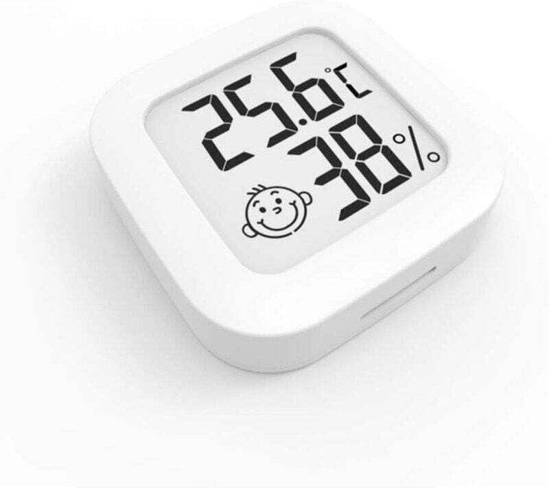 Ymyny - UlisemMini Hochpräzises digitales Innenthermometer-Hygrometer, Temperaturmonitor und Feuchtigkeitsmesser,
