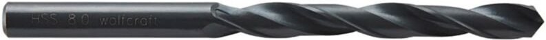 1 Spiralbohrer hss rollgewalzt ø8,0mm - 7510010 - Wolfcraft