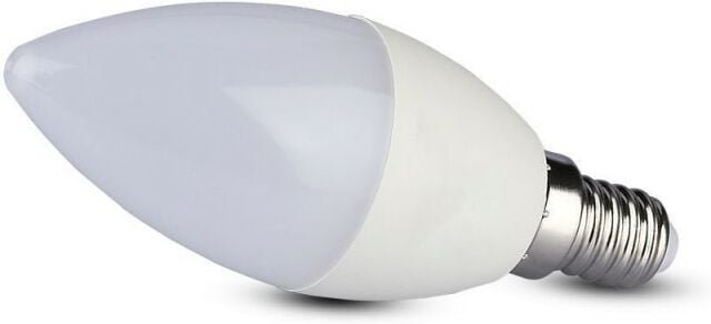 V-TAC LED-Glühbirne Samsung Chip E14 5,5 W Kerze Kaltweiß Dimmbar