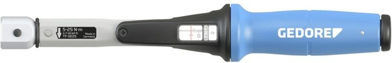 Drehmomentschlüssel TF-SE25 5-25 Nm 9x12mm Gedore