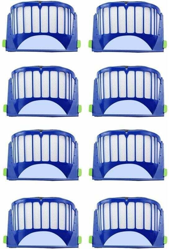 8 Stück Ersatzfilter kompatibel mit Roomba 600 Serie 605 606 615 616 620 621 625 630 631 650 653 655 660 670 671 676 680...