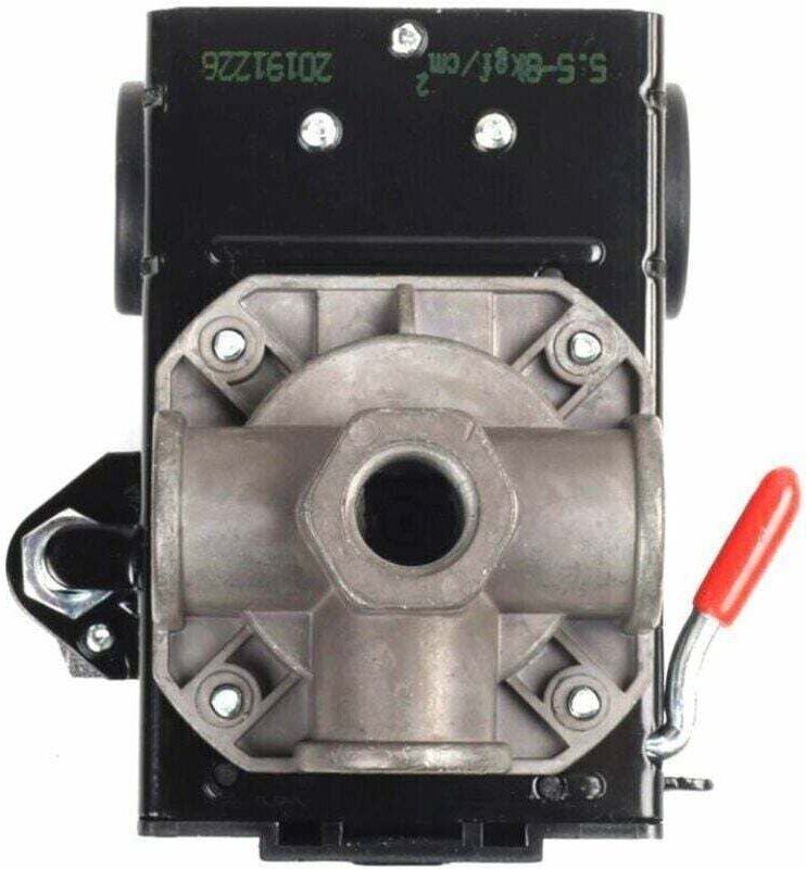Lefoo Air Quality Kompressor-Druckschaltersteuerung 95–125 Psi, 4 Anschlüsse