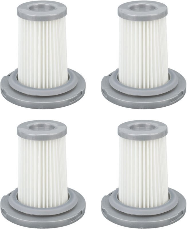 4er-Pack Ersatzfilter für Rowenta X-Force Flex 8.60 Akku-Staubsauger RH9611 RH9637 RH9638 RH9639, Staubsaugerpatrone, Vo...