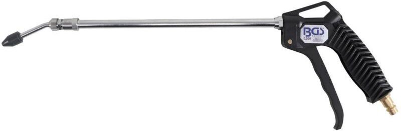 Ausziehbare und verstellbare Druckluftpistole 285–530 mm – Gebogene Düse für schwer zugängliche Stellen – Effektive Kühl...