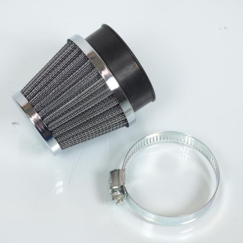 konisches Luftfilterhorn verchromt Ø55 für Motorrad vintage old