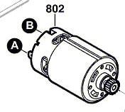 Thumbnail - Original-Ersatzteil Bosch 2609002620 Gleichstrommotor