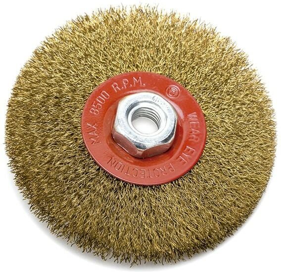 Rundwellenbürste Metall 115mm Dogher 821-115