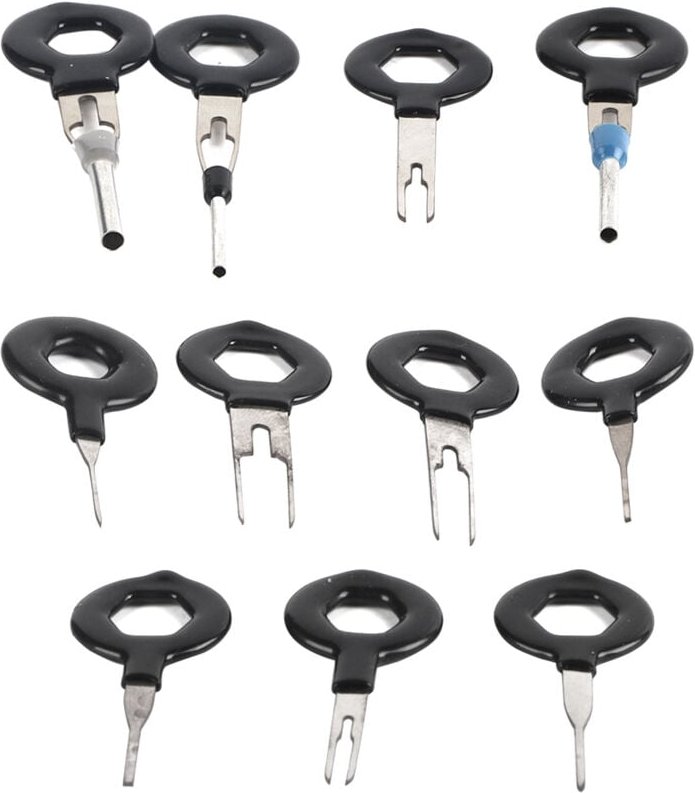 Zoternen - Auto-Verkabelungsstecker, Terminal-Extraktions-Pick-Stecker, Crimp-Pin, hintere Nadel, Werkzeugsatz zum Entfe...