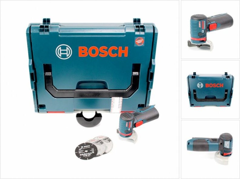 Thumbnail - Bosch gws 10,8-76 v-ec Akku Winkelschleifer 10,8V ( 06019F2003 ) 76mm Solo in L-Boxx - ohne Akku, ohne Ladegerät