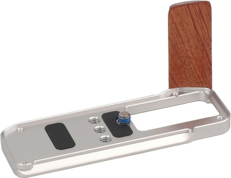 X-M5 L-förmige Holzhalterung für Fuji XM5, L-förmige Schnellwechselplatte für Fujifilm X-M5, Sockel aus Birnenholz und A...