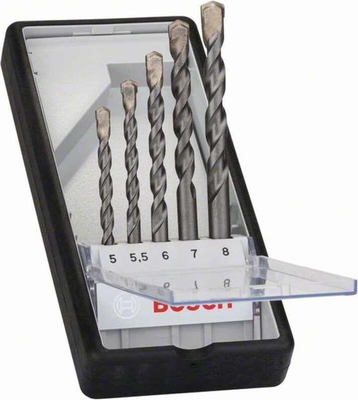 5-tlg. CYL-3 Betonbohrer-Set, Robust Line, 5–8 mm - Bosch